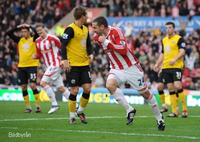 Matchrapport Stoke-Blackburn 3-1