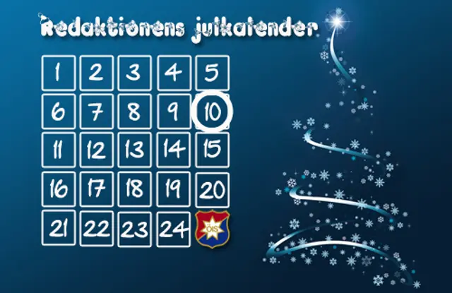 Redaktionens julkalender #10