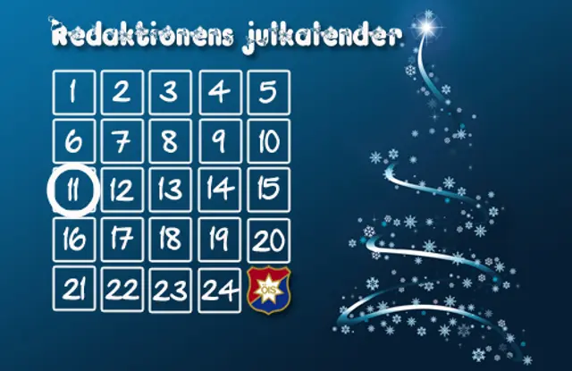 Redaktionens julkalender #11