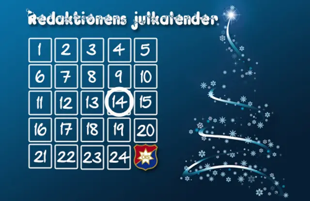 Redaktionens julkalender #14