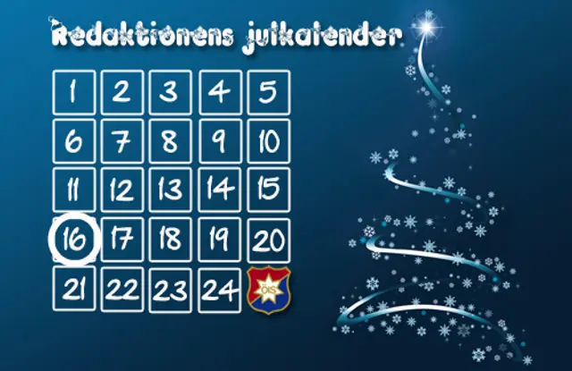 Redaktionens julkalender #16