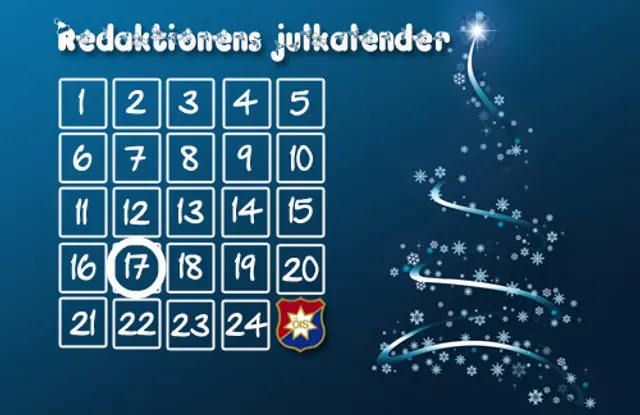 Redaktionens julkalender #17