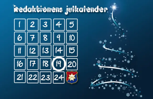 Redaktionens julkalender #19