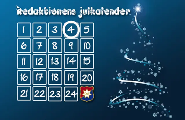 Redaktionens julkalender #4