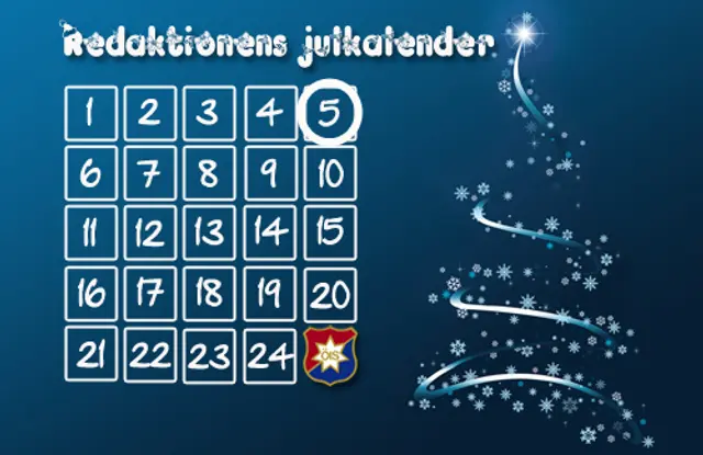 Redaktionens julkalender #5