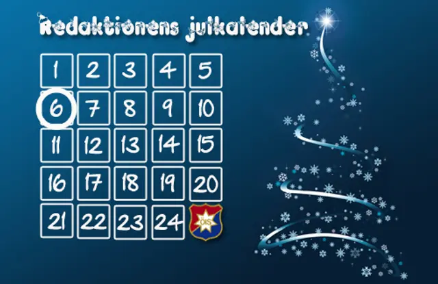 Redaktionens julkalender #6