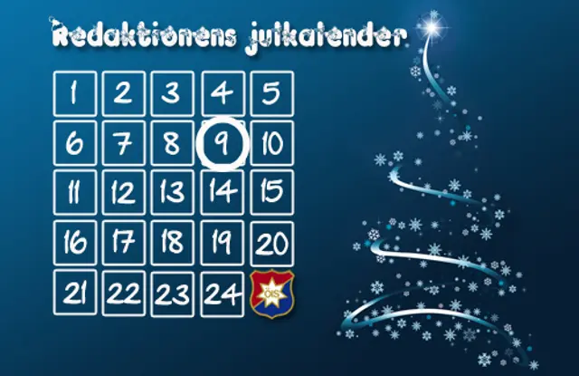 Redaktionens julkalender #9