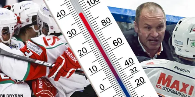 Hockeytempen: Formstarkt och formsvagt på termometern