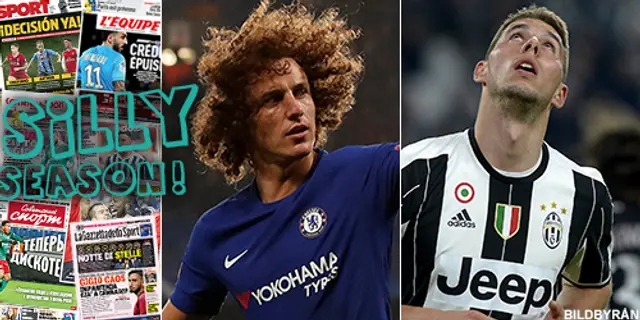 Sillysvepet: Arsenal för David Luiz? – Juventus kan låna ut Pjaca