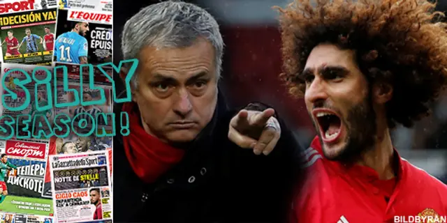 Sillysvepet: Mourinho avfärdar flyttrykten – Fellaini på Hammers radar