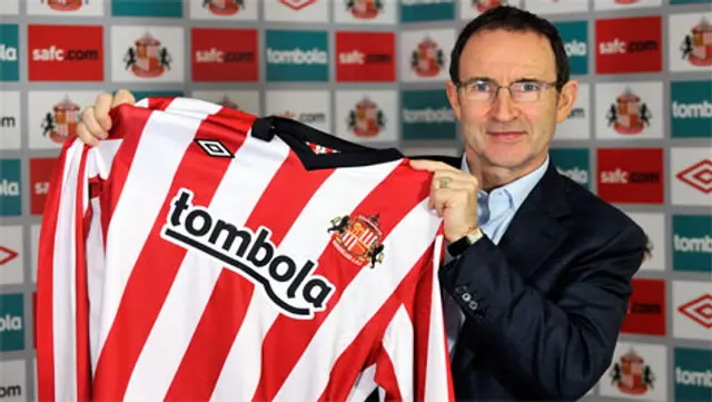 Martin O'Neill ny tränare för Sunderland