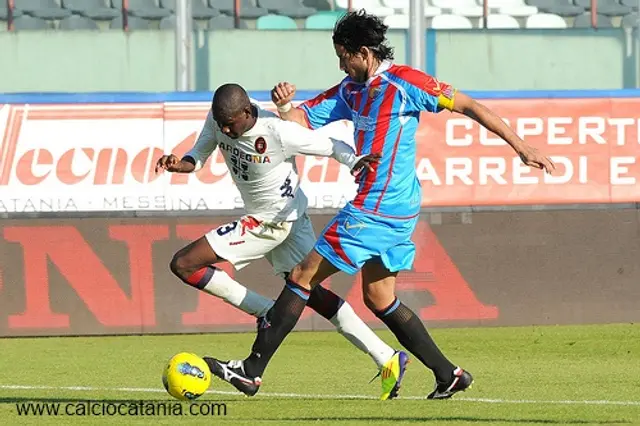 Catania – Cagliari 0-1: Upp- och nedvända världen