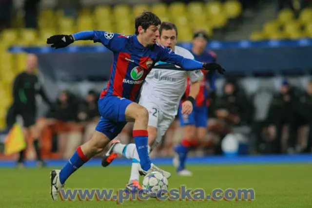 CSKA Moskva - Zenit 2:2, rättvist resultat till slut