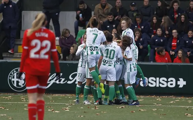 Real Betis vinner första damderbyt i högsta divisionen i historien