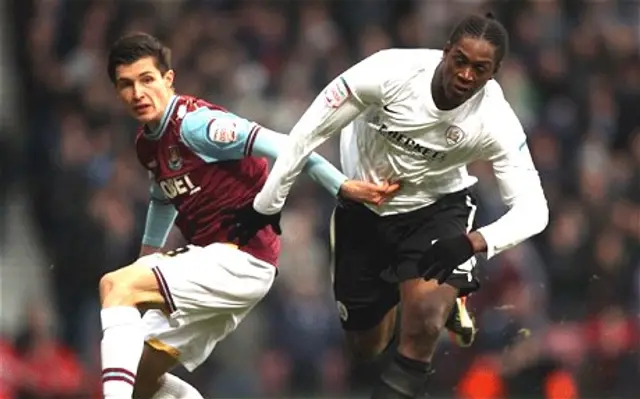 Derby County FC- West Ham United FC 2-1: Usel start sänkte ett skadeskjutet Hammers