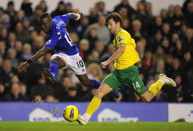 Everton-Norwich 1-1