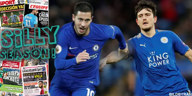 Sillysvepet: City vill ha Leicesterback  – Hazard till Real Madrid?