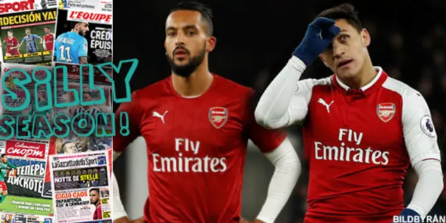 Sillysvepet: Walcott till Everton – Sanchez på väg norrut?