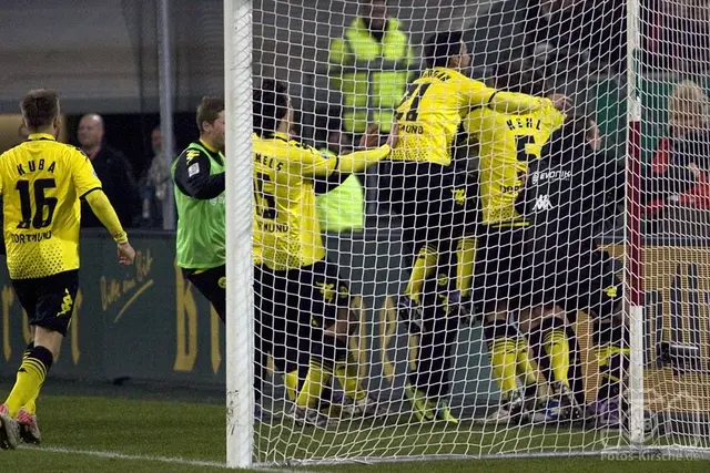 Dortmund vidare i cupen – med tio man