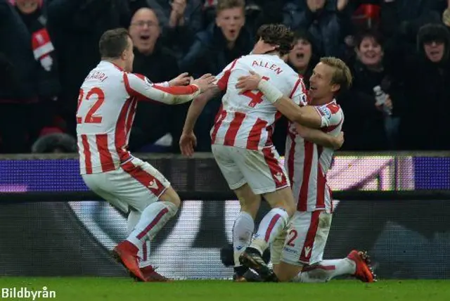 Matchrapport Stoke-Huddersfield 2-0