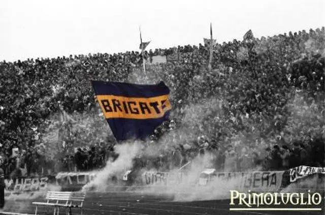 Historien om Brigate Gialloblu och Curva Sud i Verona: ”Fotboll som i Beirut”