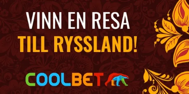 Ladda ner Coolbets app - vinn resa till VM i Ryssland i sommar