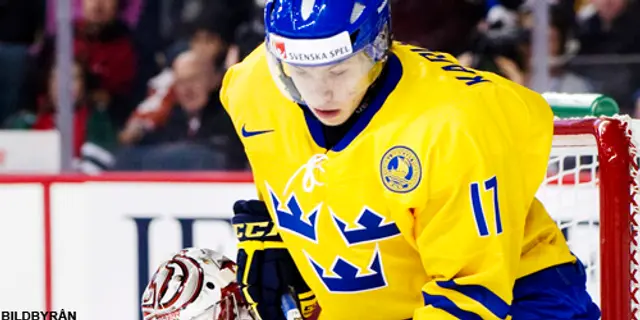 Juniorkronorna krossade Finland med 8-2 - hattrick av William Karlsson