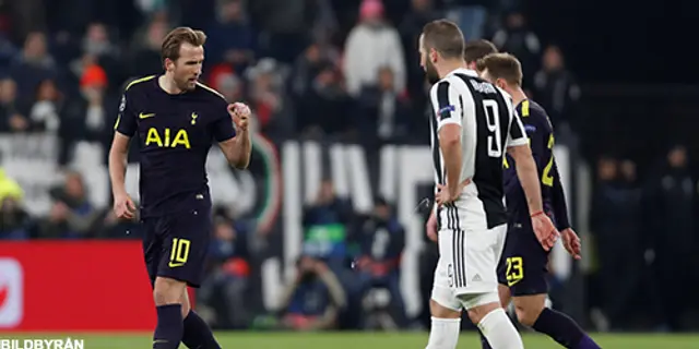 Spurs hämtade ikapp i Turin