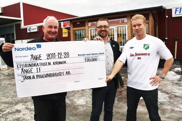 Ånge IF får ny storsponsor