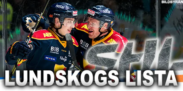 Lundskog lista: Så slutar SHL18/19 