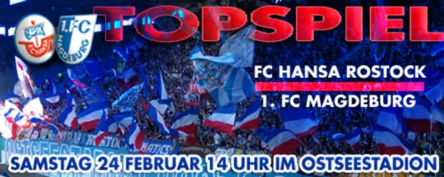 Inför FC Hansa - 1. FC Magdeburg