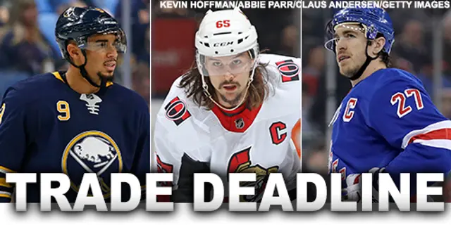 Trade deadline-bloggen: San José förstärker med Kane – McDonagh och Miller till Tampa