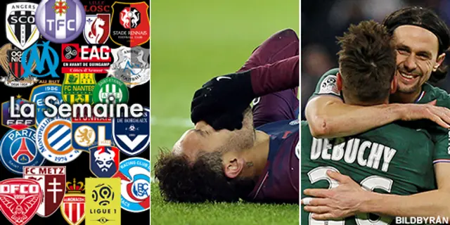 La Semaine: omgång #27: Neymar skadad mot Marseille – Debuchy jagar plats i VM-truppen