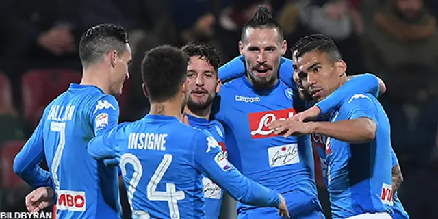 Cagliari 0-5 Napoli: Scudetto-takter på Sardinien