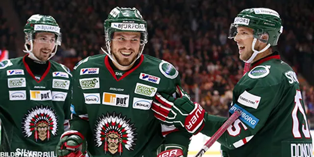 Frölunda avslutade grundserien på bästa sätt