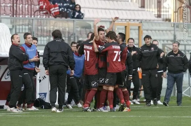 Virtus Lanciano - Reggina 1-1: Cocco poängräddare