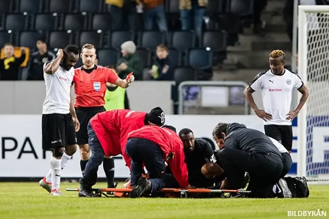 ÖSK ute ur cupen efter brutet ben, rött kort och förlust med 0-2