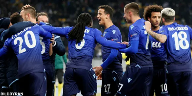 Dynamo Kiev - Lazio 0-2: Lazio vidare till kvartsfinal i Europa League