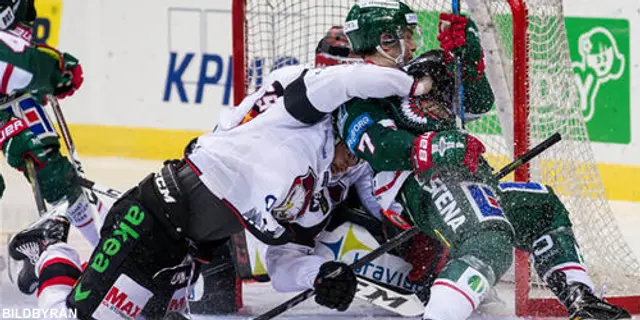 Usla domare och Frölunda i första kvarten