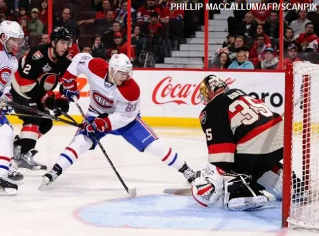 Fem nya poäng till Canadiens efter att laget spelat ut Detroit Red Wings