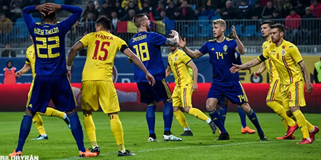 Rumänien - Sverige 1-0: Ny blågul förlust