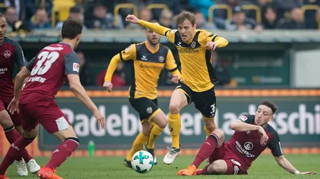 Dynamo Dresden - Nürnberg 1-1