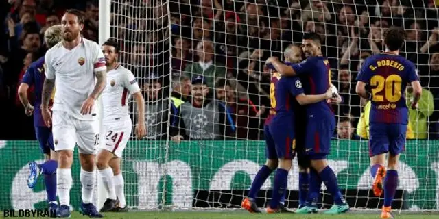 Barcelona - Roma 4-1: Förlust på Camp Nou