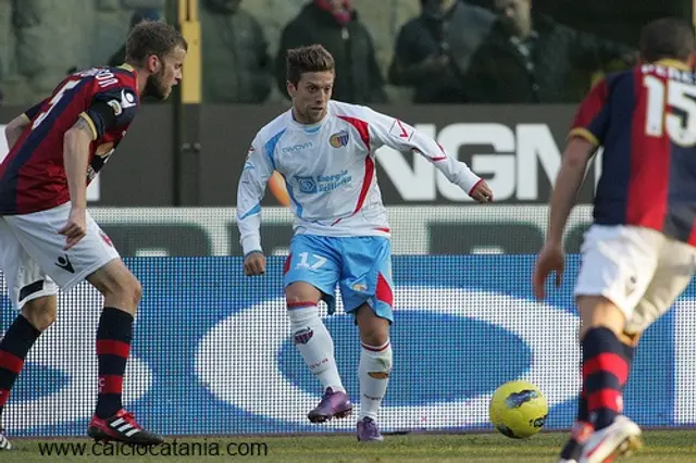 Bologna-Catania 2-0: Ingen bra start på 2012