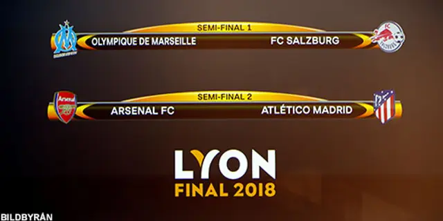 Här är Europa Leagues semifinaler