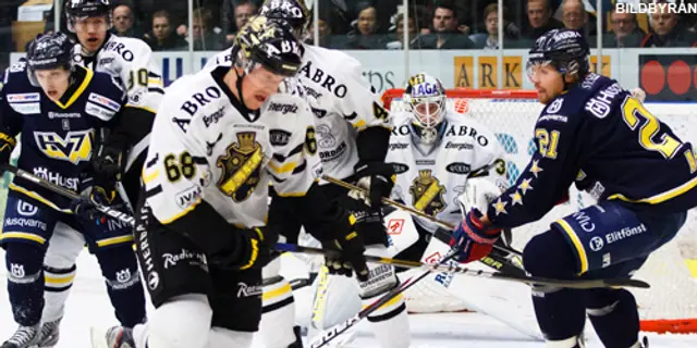 Lindströms två mål gav HV71 en poäng