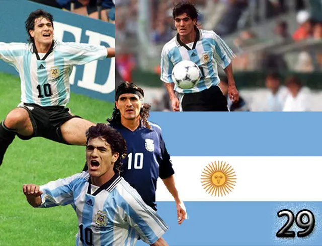 Argentinas 30 största VM-legendarer genom tiderna: Plats 29 - Ariel Ortega