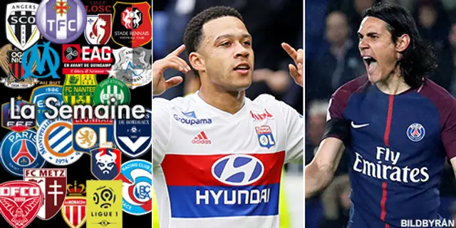 La Semaine: #35: Cavani förbi Zlatan – Lyon upp på andraplatsen