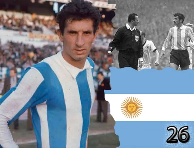 Argentinas 30 största VM-legendarer genom tiderna: Plats 26 - Antonio Rattín