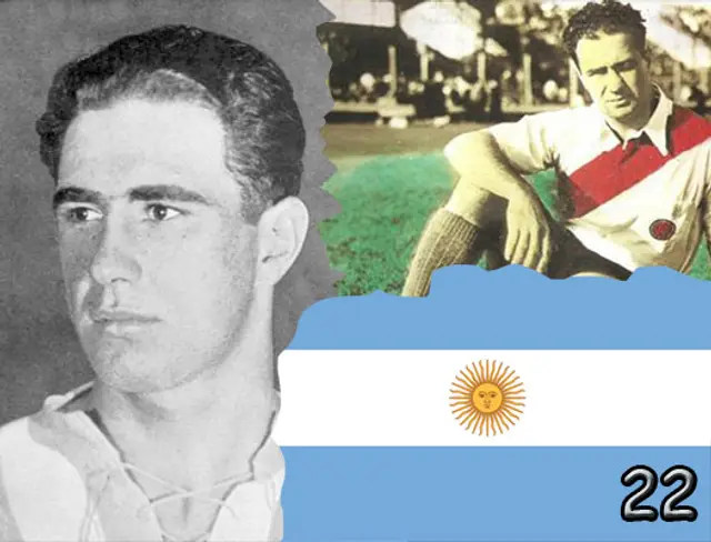 Argentinas 30 största VM-legendarer genom tiderna: Plats 22 - Carlos Peucelle